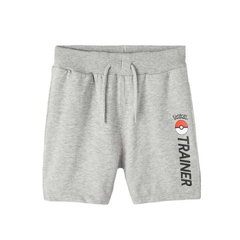 Name It Micko Pokémon Shorts Til Barn, Grey Melange