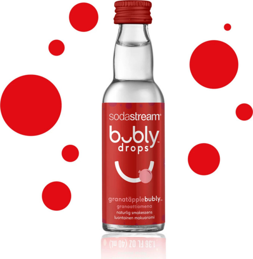 SodaStream Bubly Pomegranate
