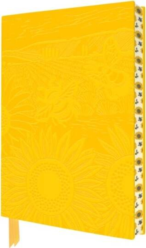 Kate Heiss: Sunflower Fields Artisan Art Notebook (Flame Tree Journals)