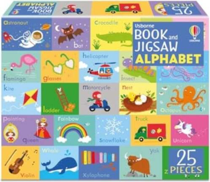 Book and Jigsaw Alphabet av Kate Nolan