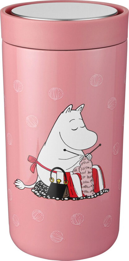 To Go Click Mummi-termoskopp 0,2 l Moomin knitting