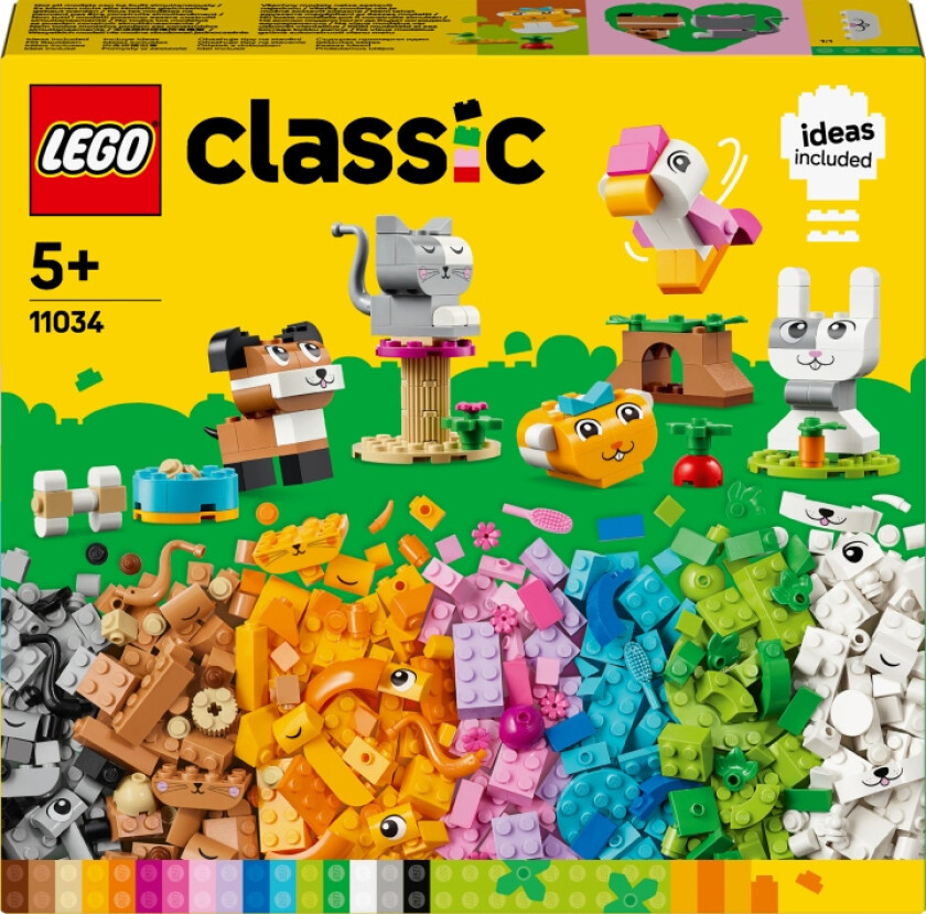 Lego Classic - Kreative Kjæledyr 11034