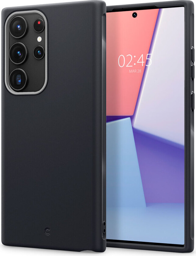 Samsung Galaxy S23 Ultra Spigen Color Mag Bakdeksel - Svart