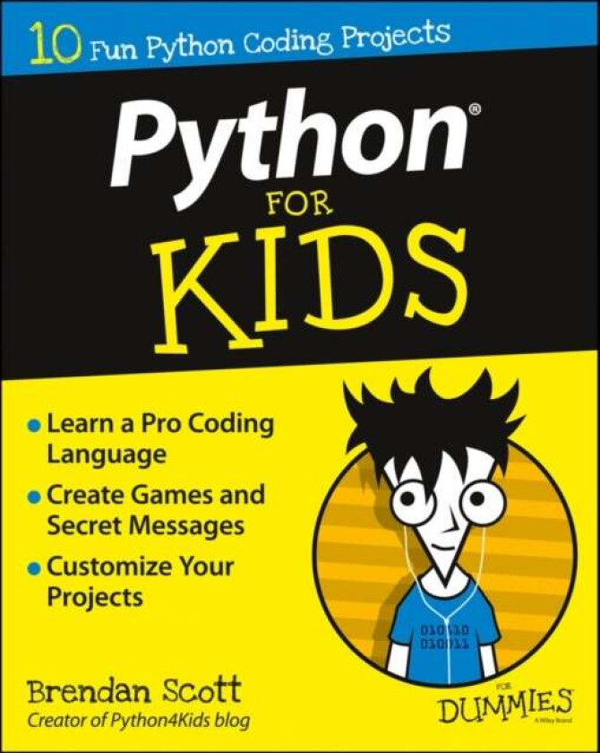 Python For Kids For Dummies av Brendan Scott