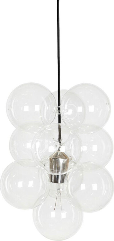DIY lampe pendel 12 glasskuler