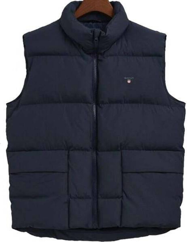 Gant Puffer Vest Til Barn Og Ungdom, Evening Blue