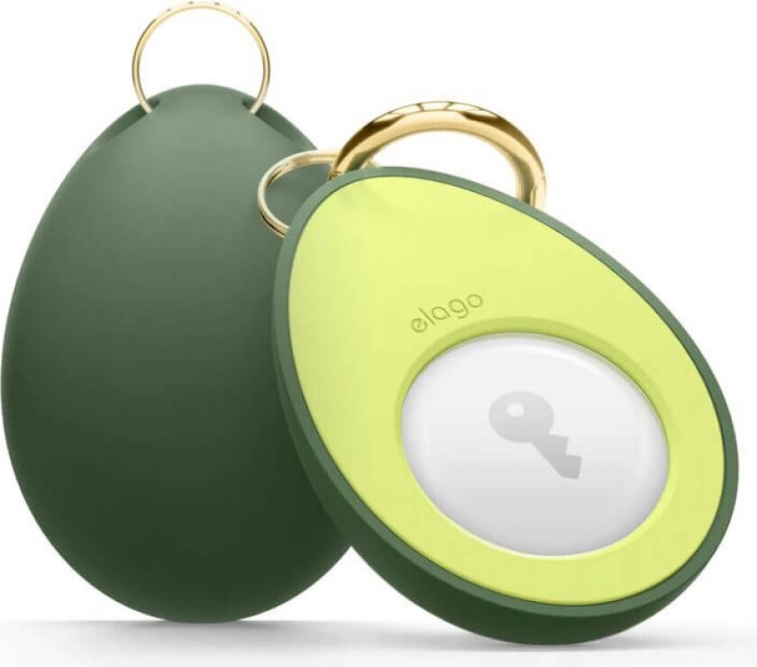 Bilde av Elago AirTag Silikondeksel m. Nøkkelring Elago - Avokado