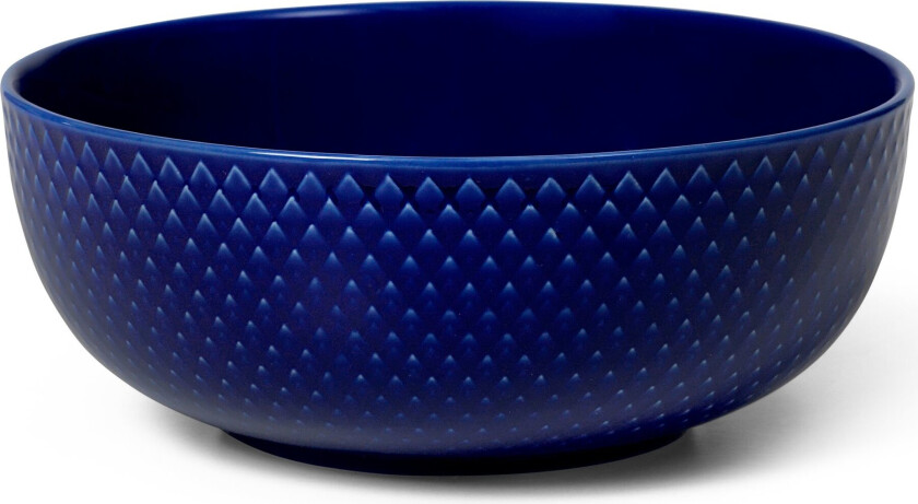 Rhombe skål Ø 15,5 cm Mørkeblå