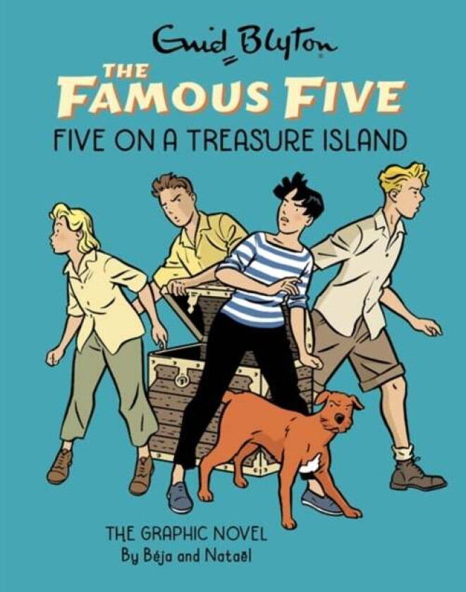 Famous Five Graphic Novel: Five on a Treasure Isla av Enid Blyton