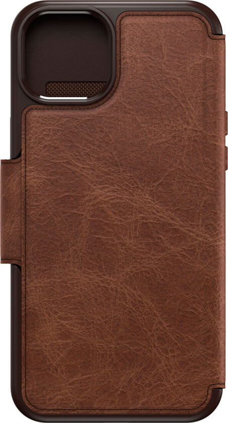 OtterBox Strada MagSafe Deksel iPhone 15 Plus (Flip) Espresso Brun