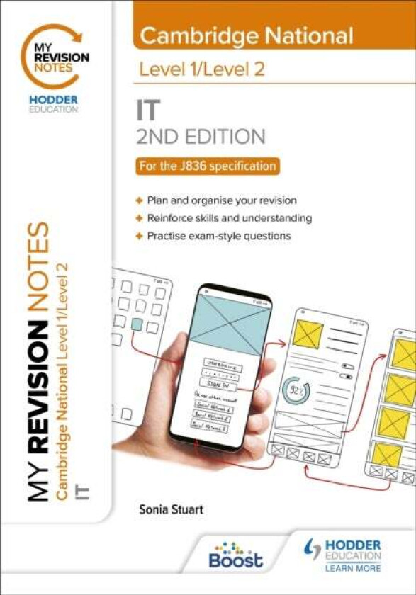 My Revision Notes: Level 1/Level 2 Cambridge National in IT: Second Edition av Sonia Stuart
