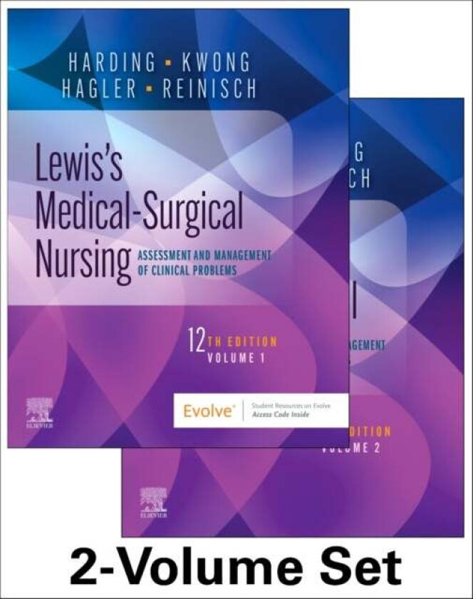 Lewis's Medical-Surgical Nursing - 2-Volume Set av Mariann M. (Professor of Nursing Technology Kent State University Tuscarawas New Philadelphia