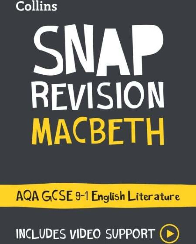 Macbeth: AQA GCSE 9-1 English Literature Text Guide av Collins GCSE