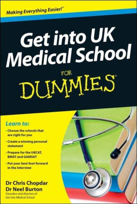 Get into UK Medical School For Dummies av Chris Chopdar, Neel (The Warneford Hospital Oxford) Burton