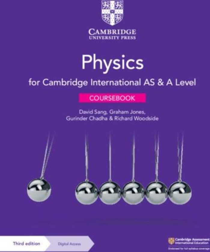 Cambridge International AS & A Level Physics Coursebook with Digital Access (2 Years) 3ed av David Sang, Graham Jones, Gurinder Chadha, Richard Wo