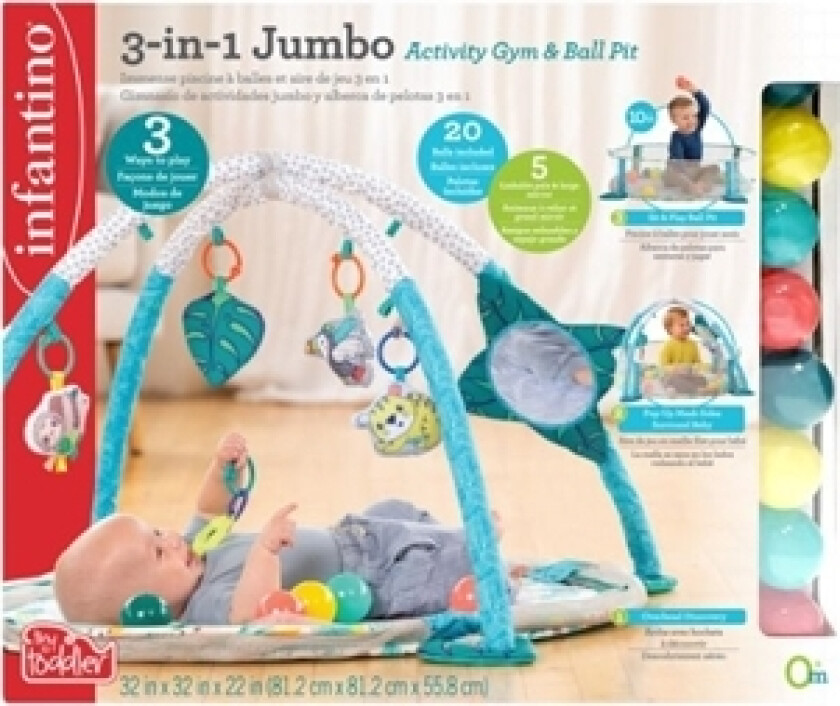 3-I-1 Babygym Med Baller