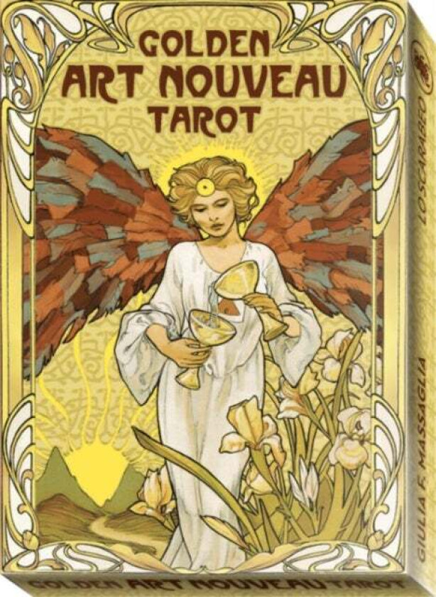 Golden Art Nouveau Tarot Grand Trumps av Giulia F. (Giulia F. Massaglia) Massaglia