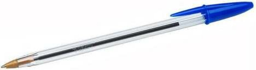 kulepenn Bic Cristal M Blå (4)