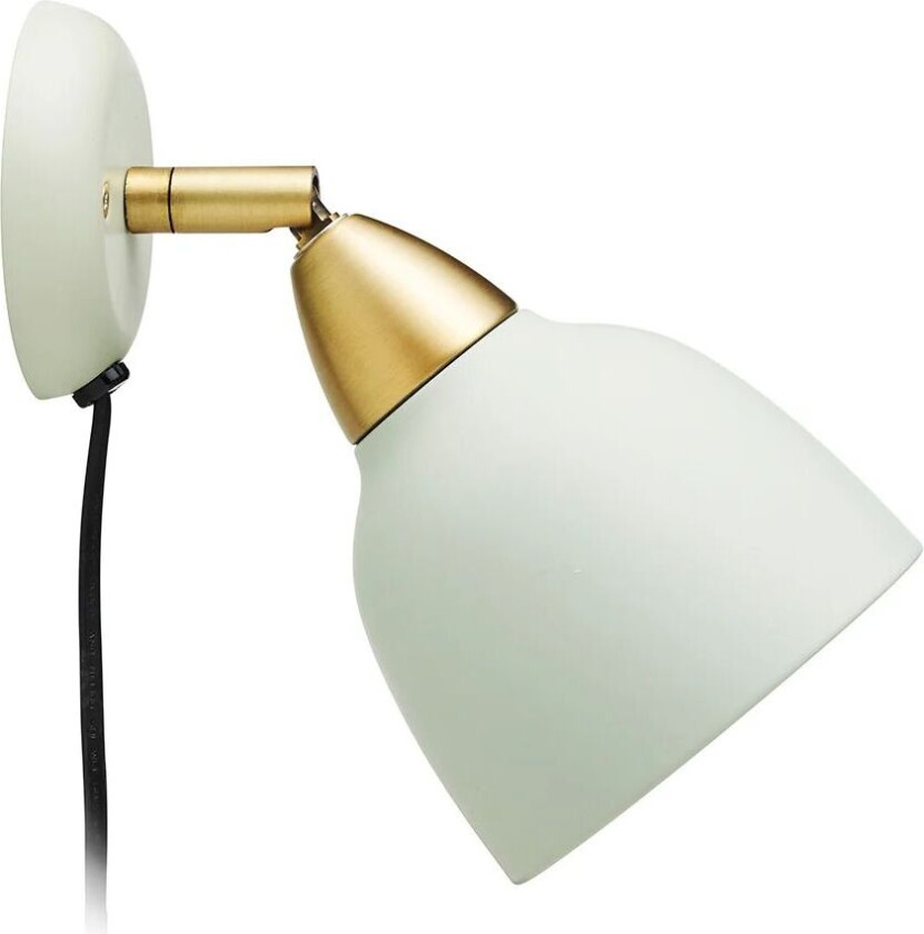 Urban vegglampe kort arm Matt misty green (lysgrønn)