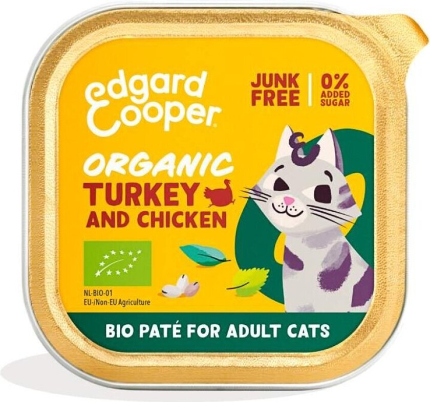 Edgard&Cooper Cat Organic Turkey