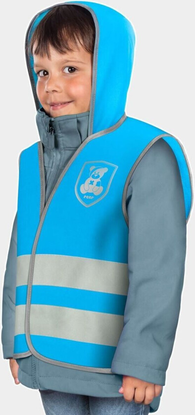Reer MyBuddy refleksvest, elefant, blå