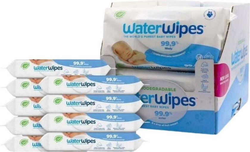 Våtservietter, 9-pakning (540 stk)