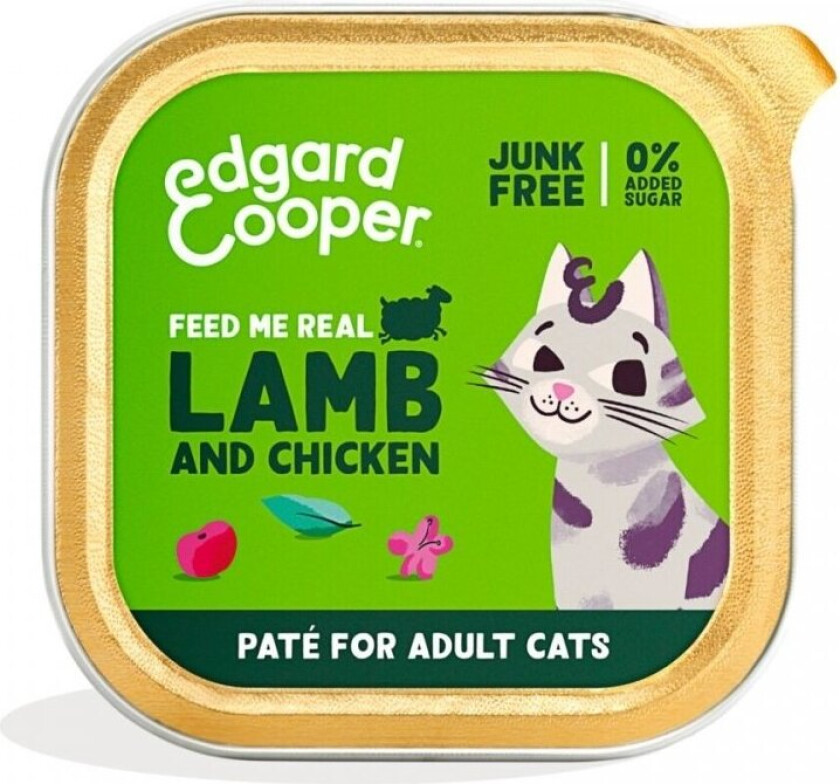 Edgard&Cooper Cat Lamb & Chicken 85 g