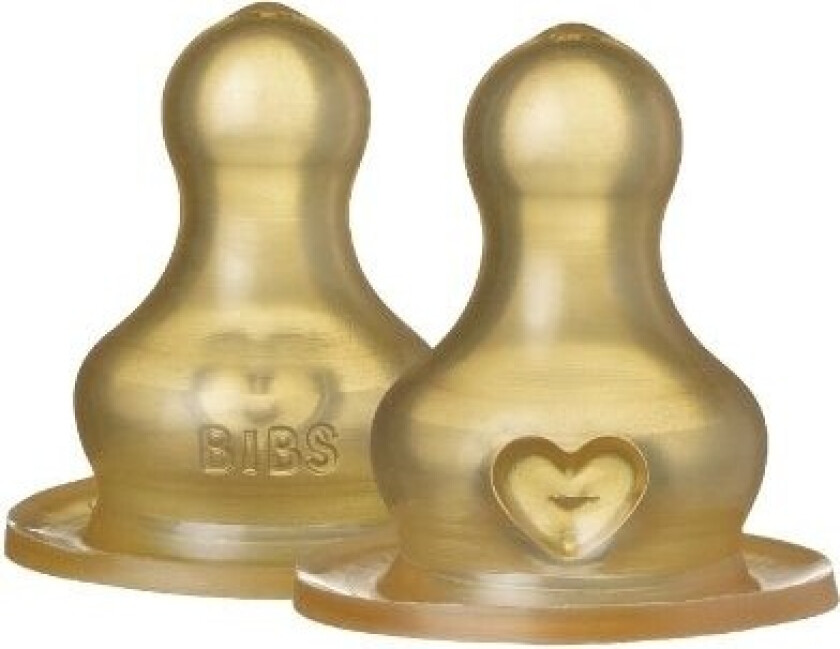 Bilde av Bottle Nipple Latex Medium Flow 2pcs