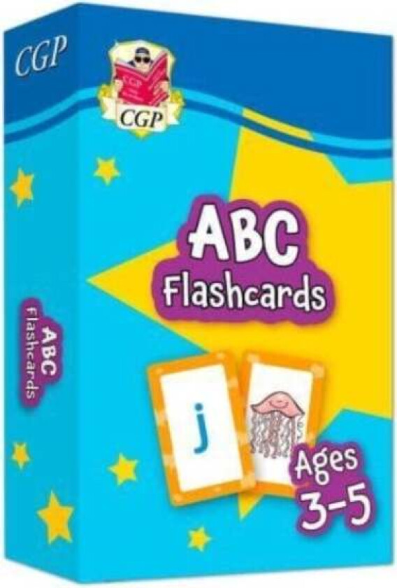 ABC Flashcards for Ages 3-5: perfect for learning the alphabet av CGP Books