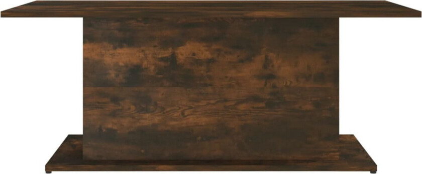 Salongbord røkt eik 102x55,5x40 cm sponplate