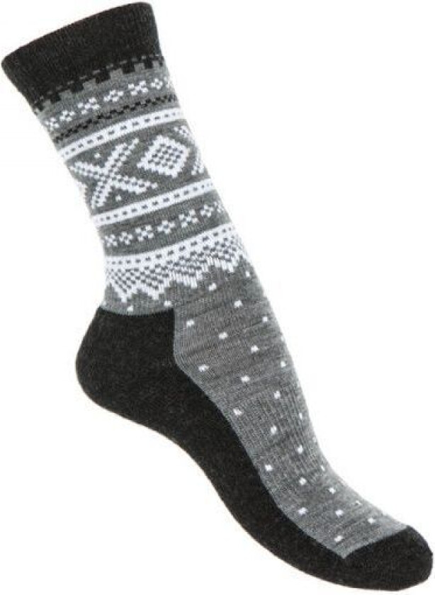 - Sokker i Ull Til Voksne Grå