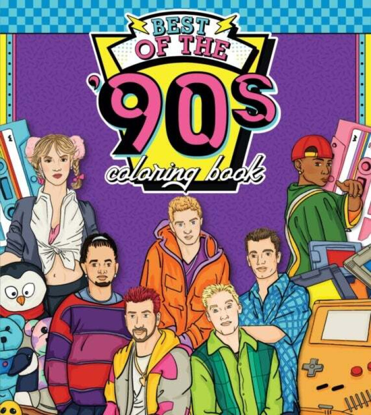 Best of the &#039;90s Coloring Book