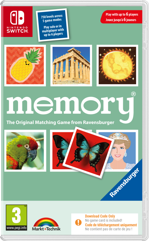 RAVENSBURGER: MEMORY (Code In A Box)