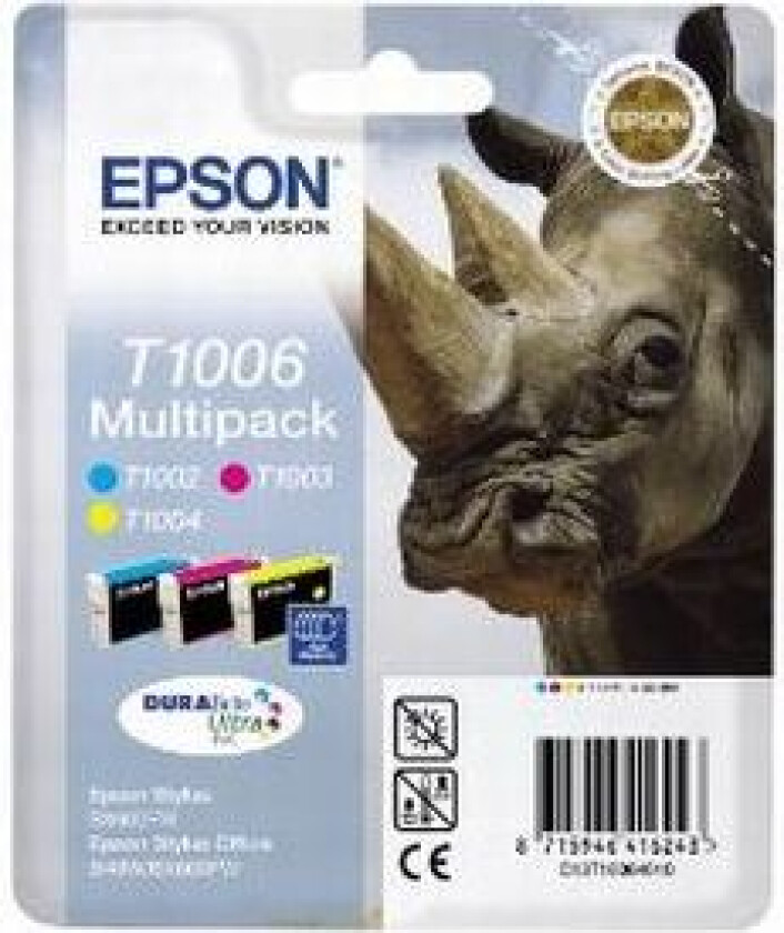 Blekk Multipack T1006 - Bx600 (c,m,y)