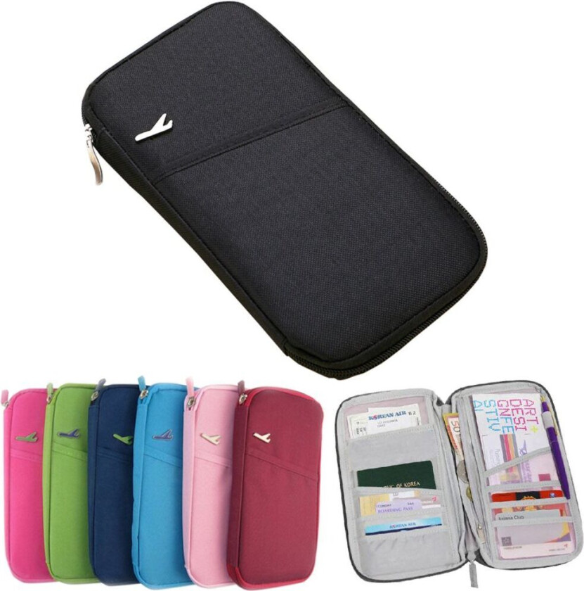 Passfodral - Fodral / Plånbok till Pass & Resa - Resefodral