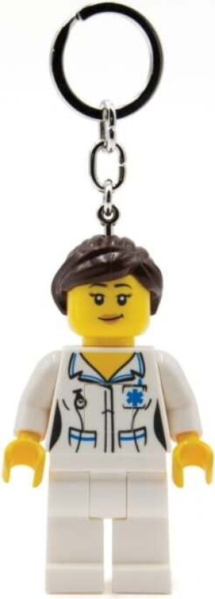 LEGO - Keychain w/LED - Nurse (4006036-LGL-KE186H)