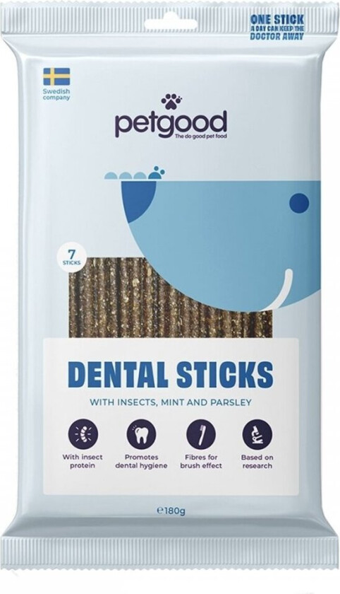 Petgood Dentaltygg med Insekter (Medium)