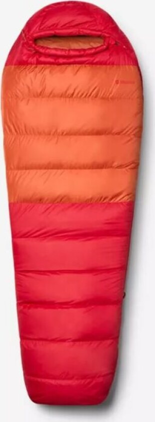 Lost Coast 40 Short Red/Brown LeftZip, Red/Brown