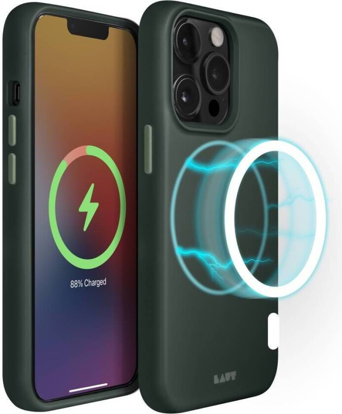 HUEX (MagSafe) iPhone 13 Pro cover - Sage Grøn