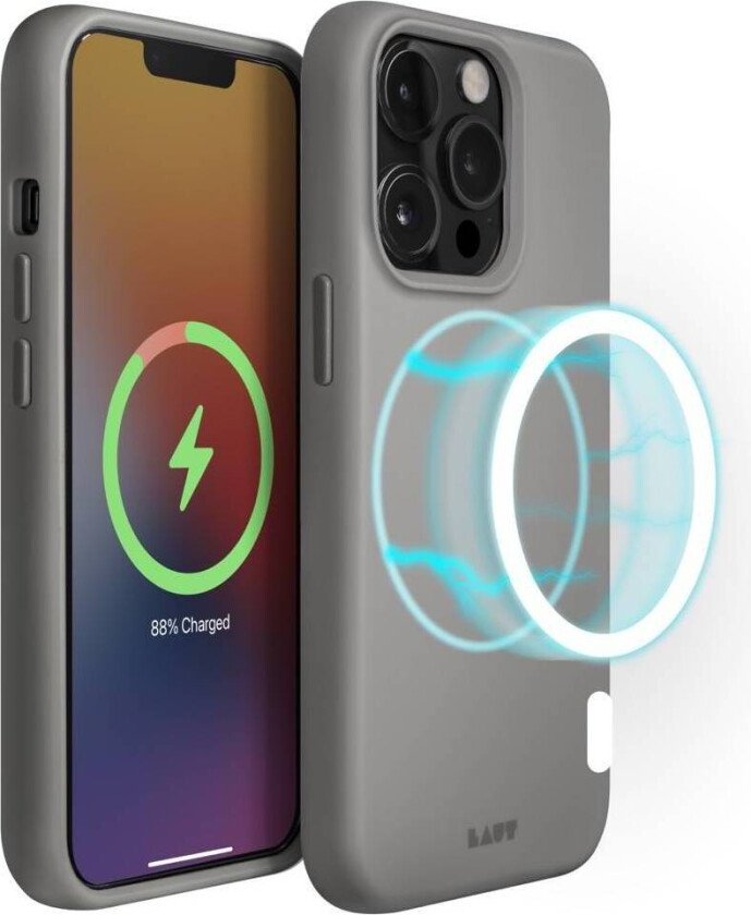 HUEX (MagSafe) iPhone 13 Pro Max cover - Fog Grå