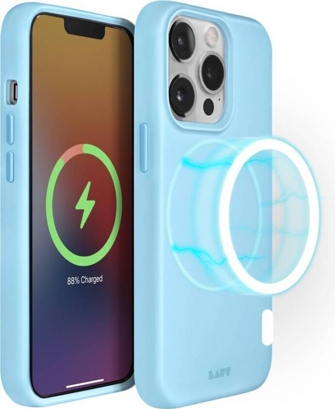 HUEX PASTELS (MagSafe) iPhone 13 Pro Max cover - Baby Blå