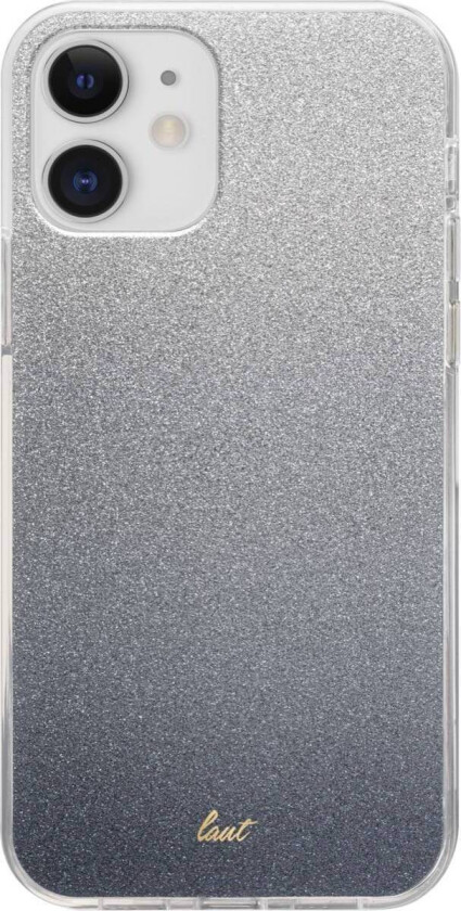 OMBRE SPARKLE iPhone 12 Mini cover - Sort