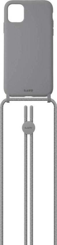 HUEX PASTELS (NECKLACE) iPhone 12 Mini cover - Grå