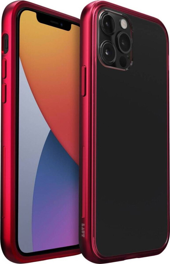 EXOFRAME iPhone 12 / 12 Pro cover - Crimson