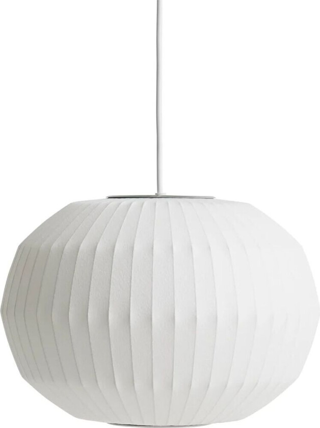 Nelson Bubble Angled sphere pendel S Off white