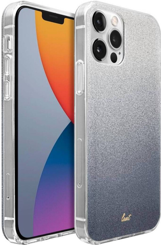 OMBRE SPARKLE iPhone 12 Pro Max cover - Sort