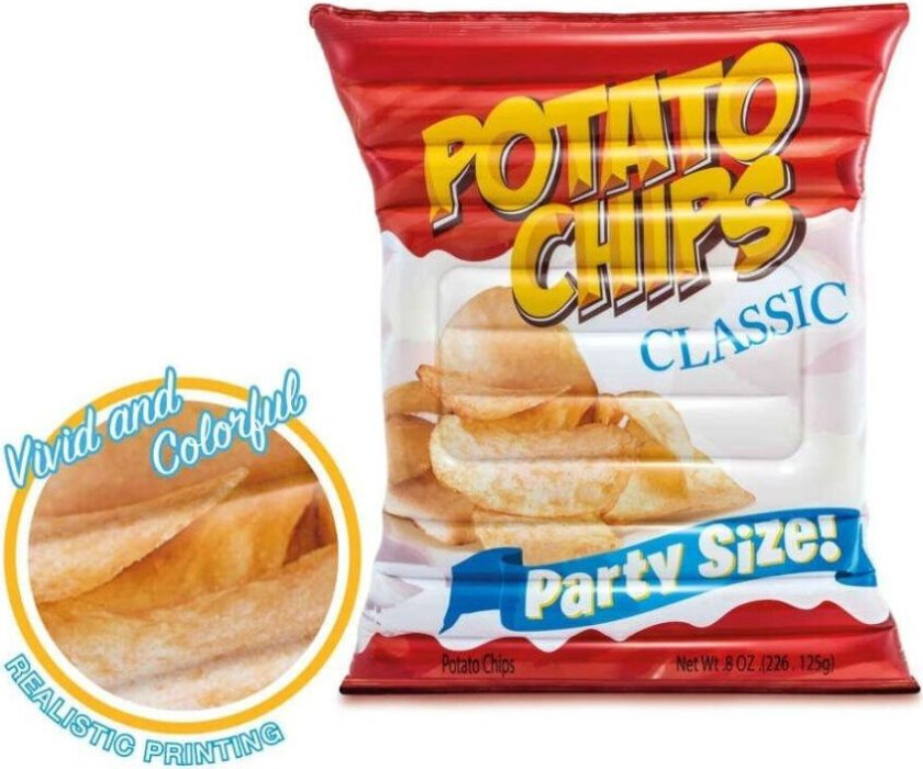 Flytemadrass Potato Chips 178x140 cm 58776EU