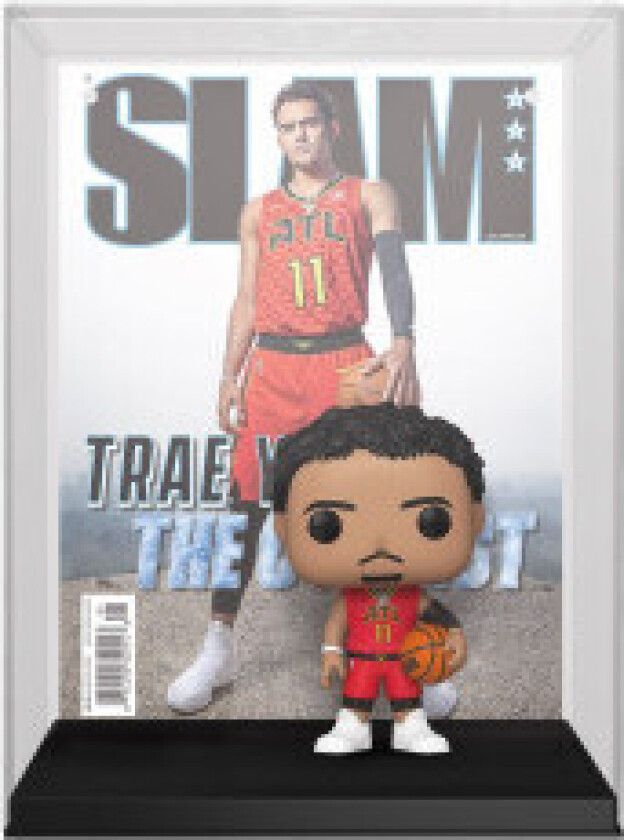 NBA Cover POP! Basketball Vinyl Figur Trae Young (SLAM Magazin) 9 cm