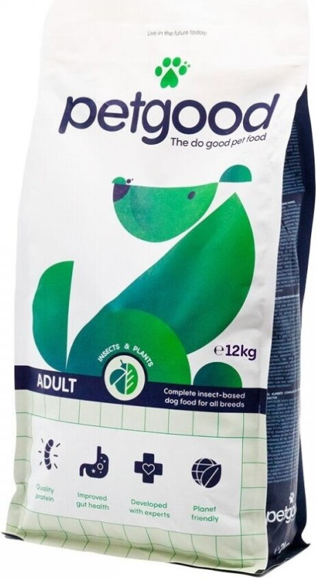 Petgood Adult Insektsfôr (12 kg)