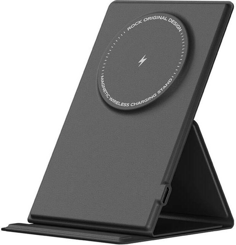 Rock Slim 10W sammenleggbar MagSafe Qi trådløs lader